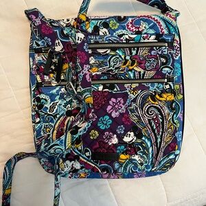 Vera Bradley Disney Mickey and Minnie Purse Crossbody EUC